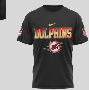 Miami Dolphins Slayer Heavy Metal Band Crossover Football Fan Nike tshirt