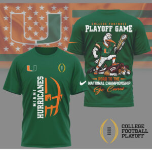 Miami Hurricanes College Football Playoff Game Road To National Championship Vintage T Shirt