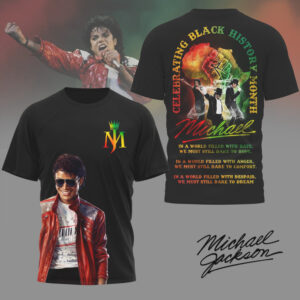 Michael Jackson History Month Michael Africa Heritage Tribute King Of Pop T Shirt