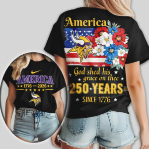 Minnesota Vikings America 250 Years Since 1776 Patriotic Independence Day Shirt Minnesota Vikings America 250 Years Since 1776 Patriotic Independence Day Shirt