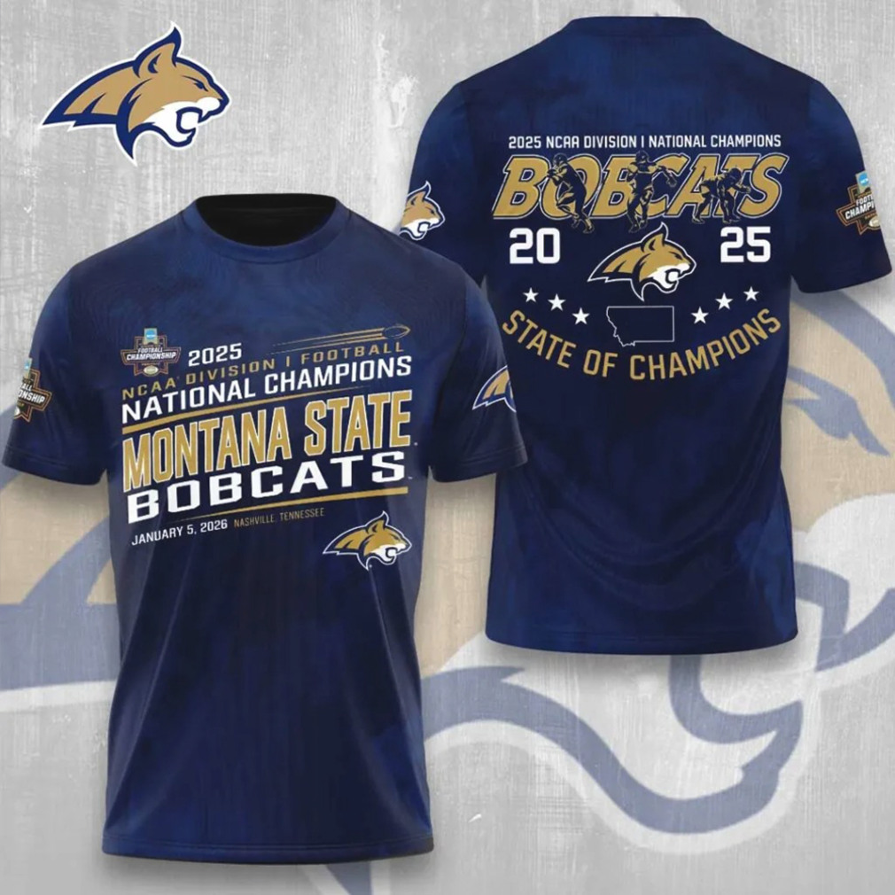 Montana State Bobcats 2025 National Champions Football Blue Gold Alumni Hoodie Montana State Bobcats 2025 National Champions Football Blue Gold Alumni Hoodie