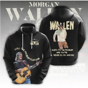 Morgan Wallen Still The Problem Tour 2026 Country Music Fan Graphic Concert Merch Hoodie Morgan Wallen Still The Problem Tour 2026 Country Music Fan Graphic Concert Merch Hoodie