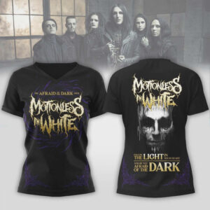 Motionless In White The Afraid Of The Dark Tour 2026 Goth Hoodie