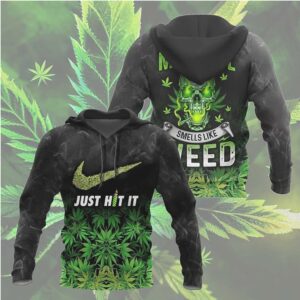 My Soul Smells Like Weed Just Hit It 420 Marijuana Skull tshirt