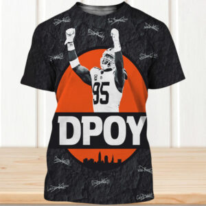 Myles Garrett DPOY Defensive Player Of The Year Signature Style All Over Print Shirt Myles Garrett DPOY Defensive Player Of The Year Signature Style All Over Print Shirt