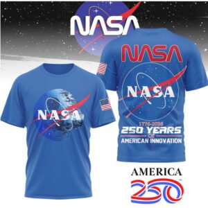 NASA 250 Years Of American Innovation Space Mission tshirt