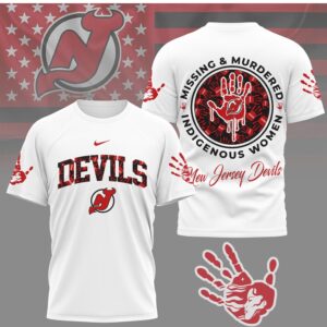 New Devils MMIW Awareness Hockey Indigenous Women Support Shirt New Devils MMIW Awareness Hockey Indigenous Women Support Shirt