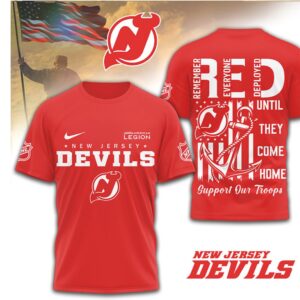 New Devils R.E.D. Friday Military Appreciation Support Our Troops Shirt