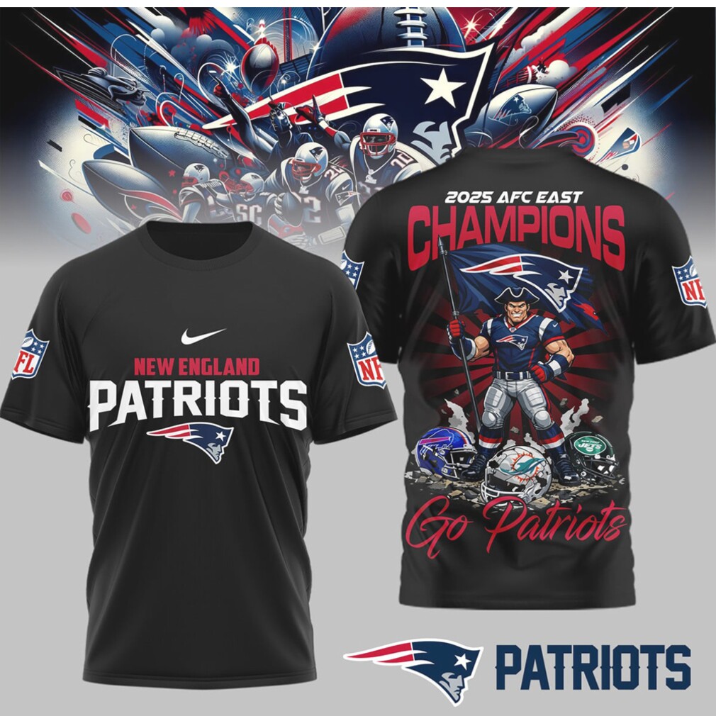 New England Patriots 2025 AFC East Champions Division Winner Graphic Go Pats Football New England Patriots 2025 AFC East Champions Division Winner Graphic Go Pats Football