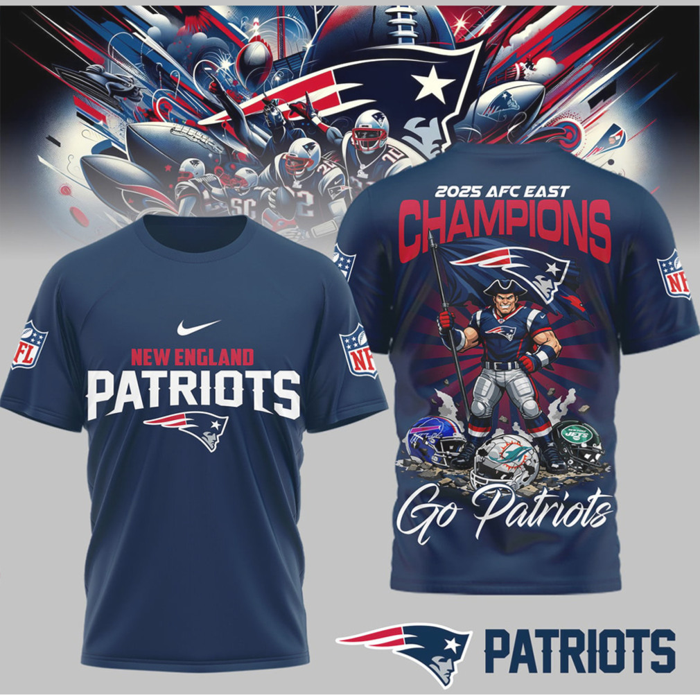 New England Patriots 2025 AFC East Champions Division Winner Graphic Go Pats Football New England Patriots 2025 AFC East Champions Division Winner Graphic Go Pats Football