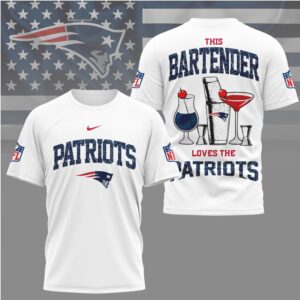 New England Patriots Bartender Classic Navy Football Fan Workout T Shirt New England Patriots Bartender Classic Navy Football Fan Workout T Shirt