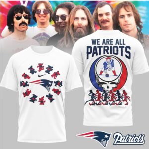 New England Patriots Grateful Dead Steal Your Face Vintage Rock Football Fan Shirt
