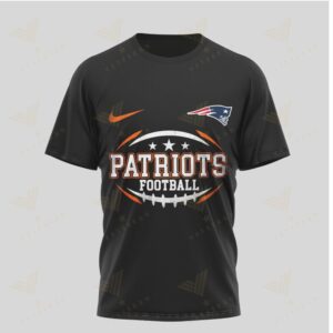 New England Patriots Harley Davidson Skull Biker Style Football Fan Heritage T Shirt