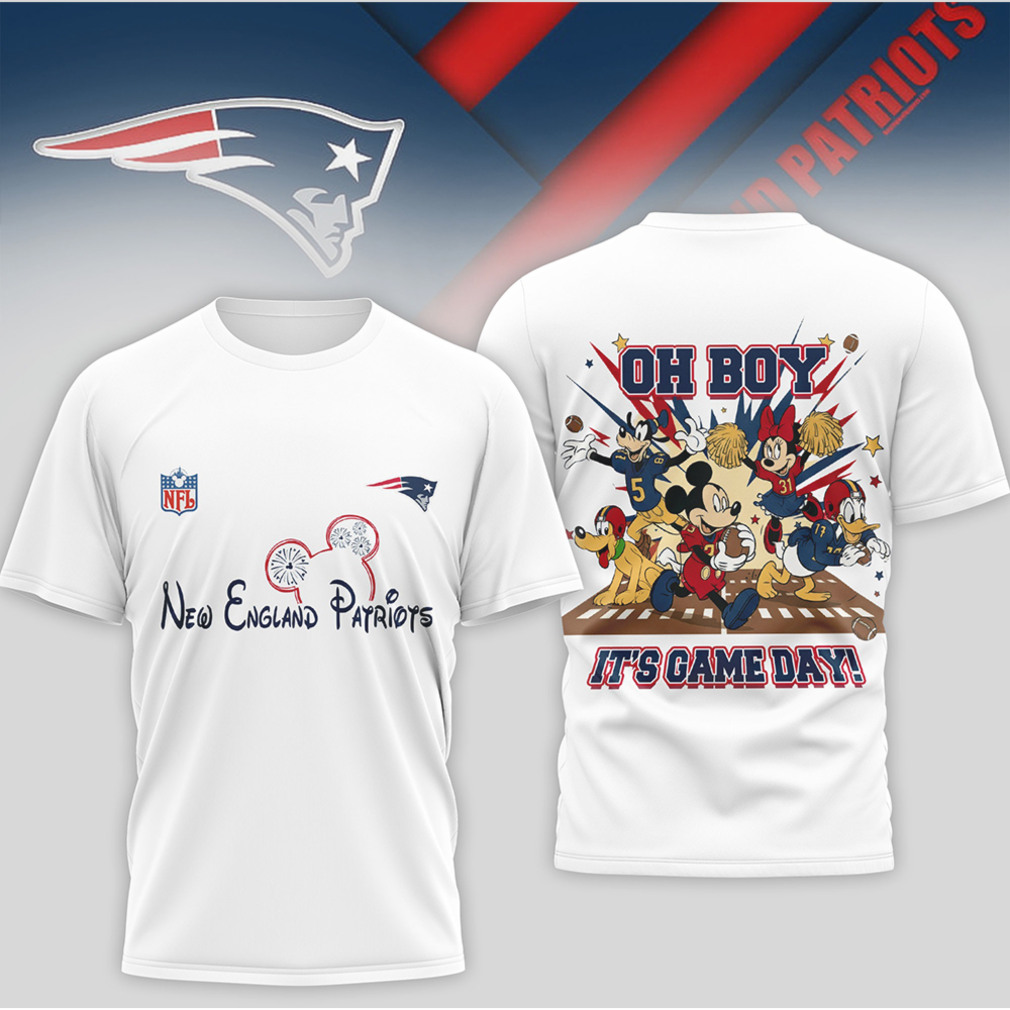New England Patriots Mickey Mouse Friends Game Day Disney Style Football Shirt New England Patriots Mickey Mouse Friends Game Day Disney Style Football Shirt