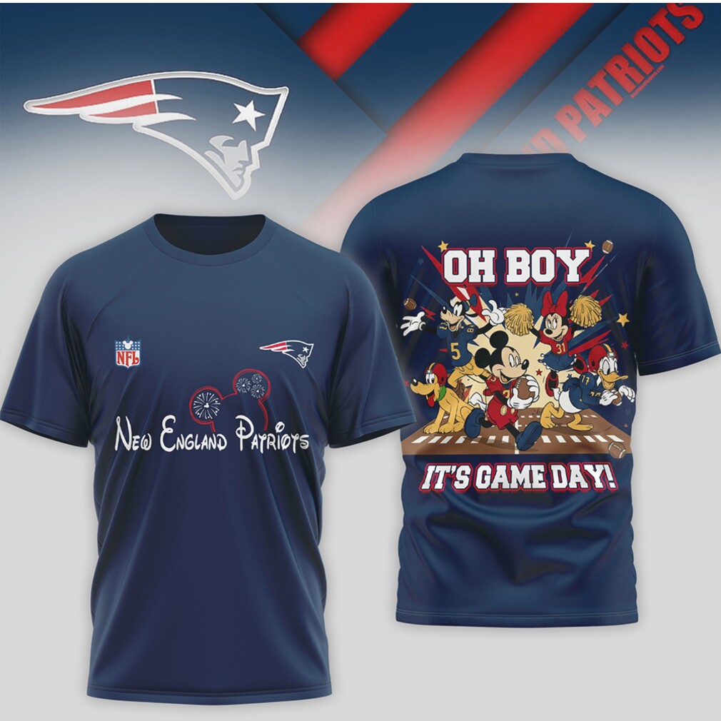 New England Patriots Mickey Mouse Friends Game Day Disney Style Football Shirt New England Patriots Mickey Mouse Friends Game Day Disney Style Football Shirt