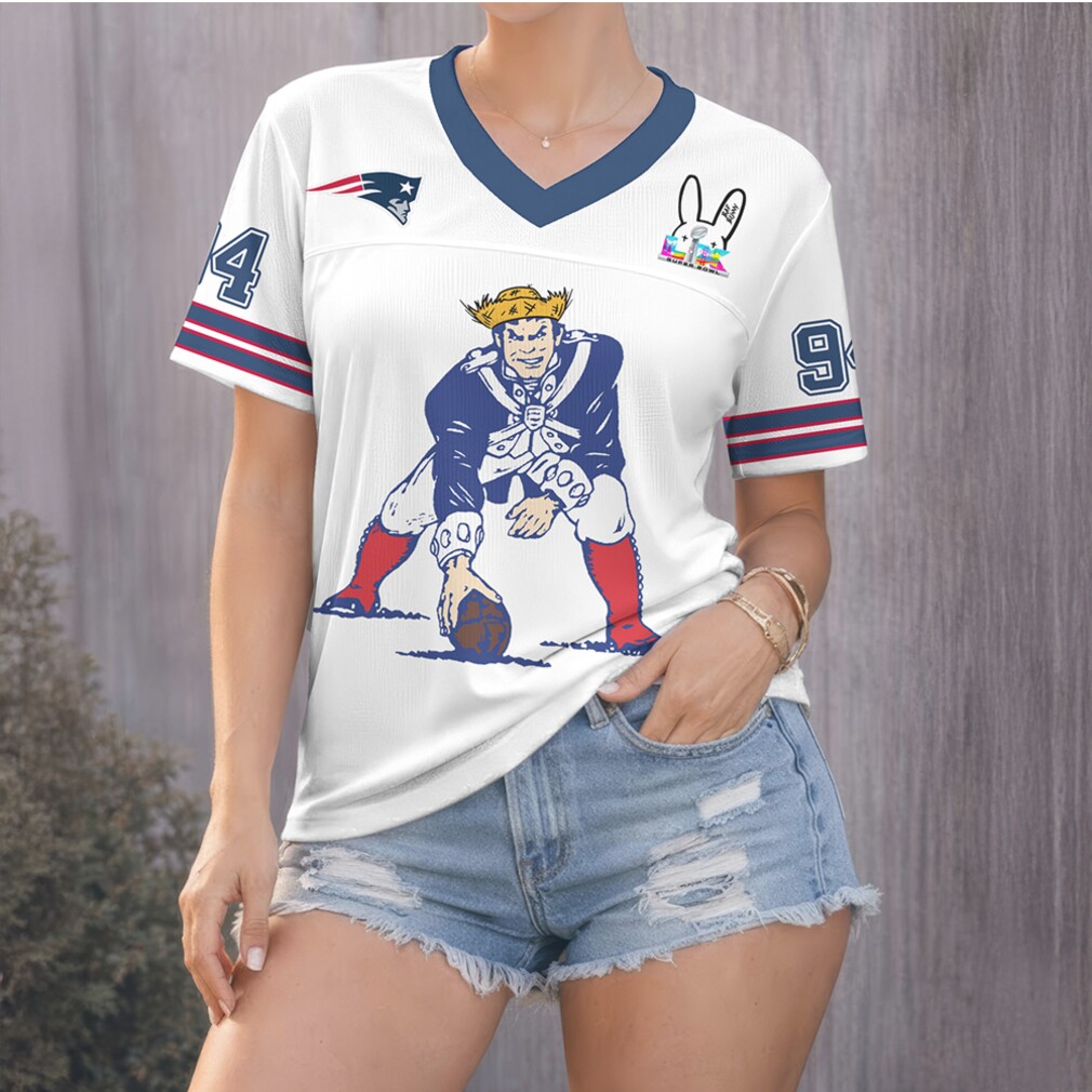 New England Patriots Puerto Rico Flag Coqui Frog Football Fan Graphic Jersey New England Patriots Puerto Rico Flag Coqui Frog Football Fan Graphic Jersey