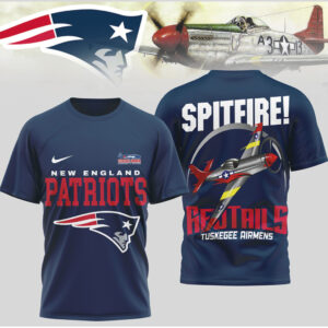 New England Patriots Tuskegee Airmen Red Tails Spitfire WWII Fighter Pilot Shirt New England Patriots Tuskegee Airmen Red Tails Spitfire WWII Fighter Pilot Shirt