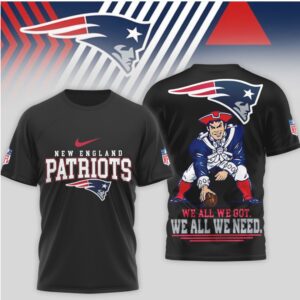 New England Patriots We All We Got Vintage Pat Patriot Fan T Shirt New England Patriots We All We Got Vintage Pat Patriot Fan T Shirt