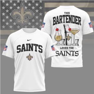New Orleans Saints Bartender Vintage Fleur De Lis Football Fan Apparel T Shirt New Orleans Saints Bartender Vintage Fleur De Lis Football Fan Apparel T Shirt