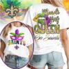 Dallas Cowboys Mardi Gras Queen Game Day Celebration Festive Graphic T Shirt Dallas Cowboys Mardi Gras Queen Game Day Celebration Festive Graphic T Shirt