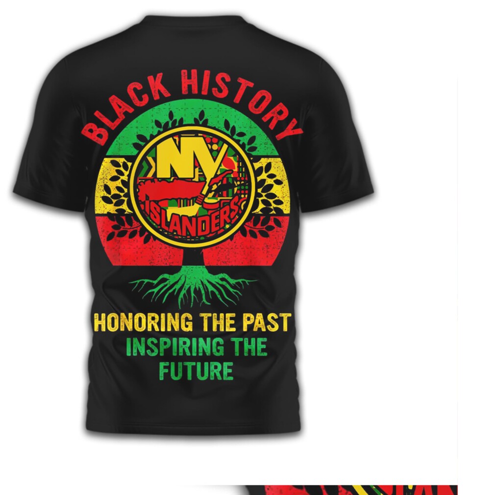 New York Islanders Black History Month Honoring The Past Inspiring Future Shirt New York Islanders Black History Month Honoring The Past Inspiring Future Shirt