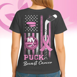 New York Islanders Breast Cancer Awareness Pink Ribbon Hockey Fan Support Shirt New York Islanders Breast Cancer Awareness Pink Ribbon Hockey Fan Support Shirt
