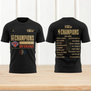 New York Knicks 2025 NBA Cup Champions Roster List Shirt New York Knicks 2025 NBA Cup Champions Roster List Shirt