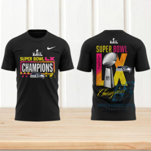 Nike Seattle Seahawks Super Bowl LX Champions tshirt Nike Seattle Seahawks Super Bowl LX Champions tshirt