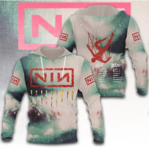 Nine Inch Nails 2026 World Tour Industrial Rock Band NIN Graphic T Shirt