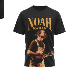Noah Kahan The Great Divide North American Tour 2026 Vintage Folk Music Graphic Shirt