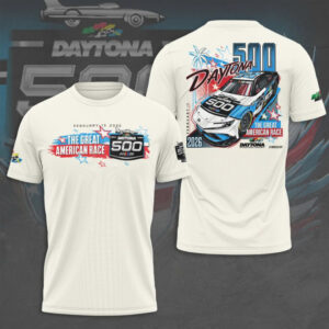 Official 2026 Daytona 500 The Great American Race NASCAR Event Souvenir Hoodie