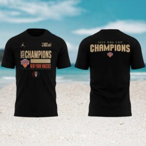 Official New York Knicks 2025 NBA Cup Champions Locker Room Shirt Official New York Knicks 2025 NBA Cup Champions Locker Room Shirt