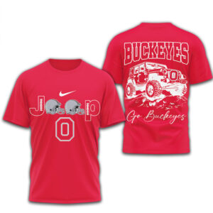 Ohio State Buckeyes Jeep Graphic Vintage Game Day Apparel Buckeye Nation Shirt