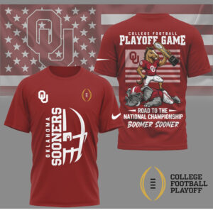 Oklahoma Sooners College Football Playoff Game Road To National Championship Graphic Shirt