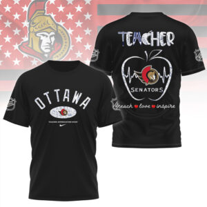 Ottawa Senators Teacher Appreciation Night Retro Style Hockey Fan Apparel For Teachers Shirt Ottawa Senators Teacher Appreciation Night Retro Style Hockey Fan Apparel For Teachers Shirt