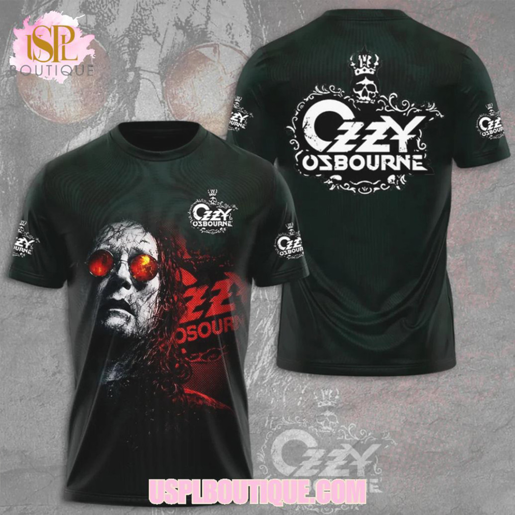 Ozzy Osbourne Prince Of Darkness Rock Legend Portrait Black Graphic T Shirt And Hoodie Ozzy Osbourne Prince Of Darkness Rock Legend Portrait Black Graphic T Shirt And Hoodie