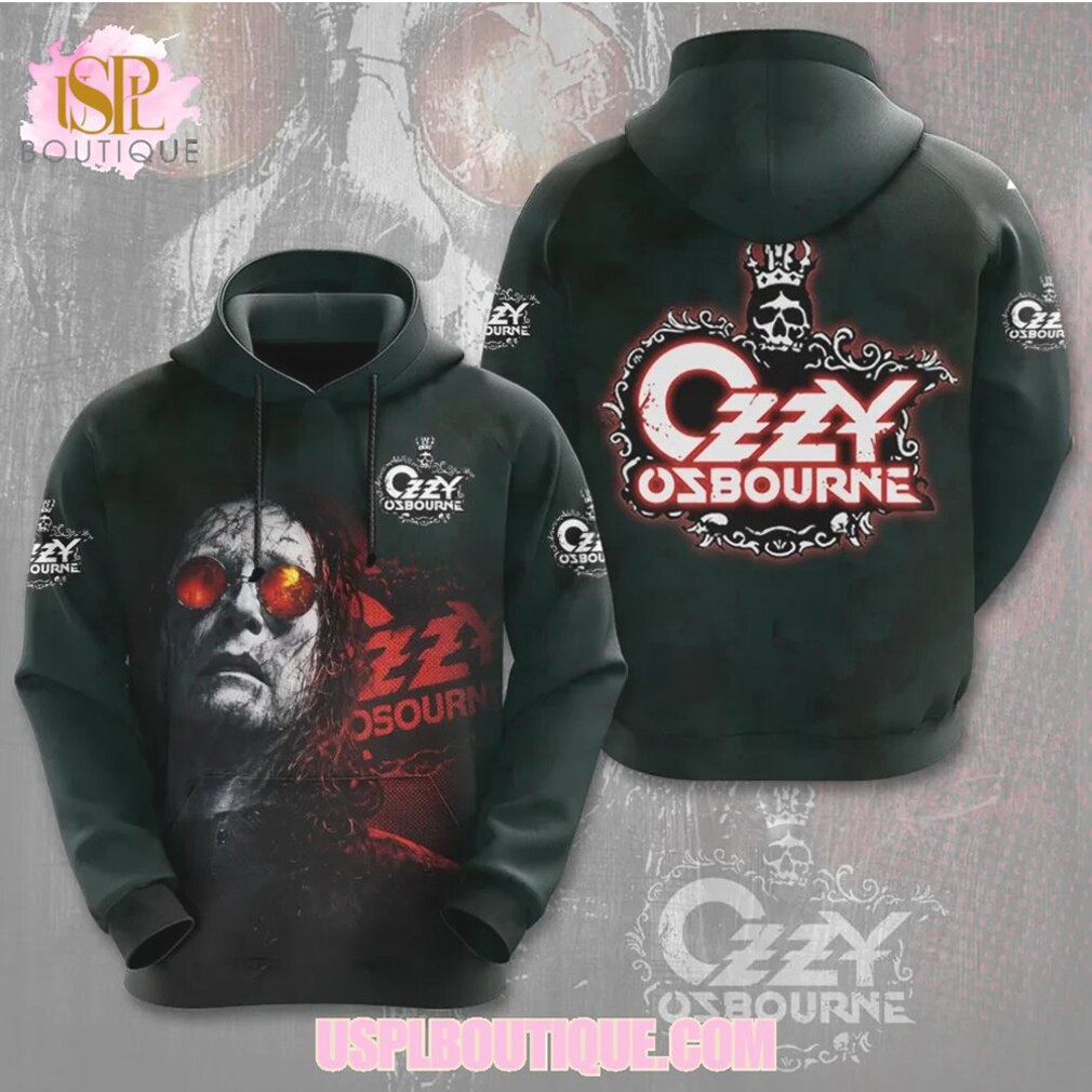 Ozzy Osbourne Prince Of Darkness Rock Legend Portrait Black Graphic T Shirt And Hoodie Ozzy Osbourne Prince Of Darkness Rock Legend Portrait Black Graphic T Shirt And Hoodie