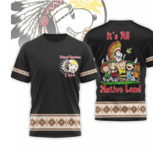 Peanuts Snoopy Native American Spirit Indigenous Pride Style tshirt