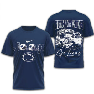 Penn State Nittany Lions Jeep Graphic Vintage Alumni Game Day Apparel Shirt