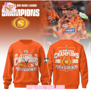 Perth Scorchers BBL 2025 Champions Orange Team Color Graphic T Shirt Hoodie And Sweatshirt Perth Scorchers BBL 2025 Champions Orange Team Color Graphic T Shirt Hoodie And Sweatshirt