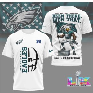 Philadelphia Eagles 2025 NFC East Champions Been There Won That Super Bowl Shirt