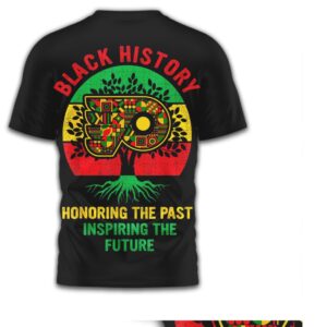 Philadelphia Flyers Black History Month Honoring The Past African Roots Graphic T Shirt
