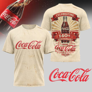 Coca Cola 140th Anniversary Celebration Since 1886 Vintage Distressed Classic Soda T Shirt Coca Cola 140th Anniversary Celebration Since 1886 Vintage Distressed Classic Soda T Shirt