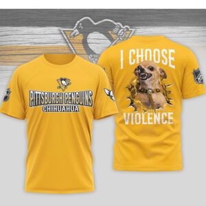 Pittsburgh Penguins I Choose Violence Angry Chihuahua Dog Funny Hockey Fan Shirt Pittsburgh Penguins I Choose Violence Angry Chihuahua Dog Funny Hockey Fan Shirt