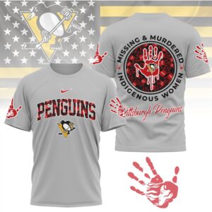 Pittsburgh Penguins MMIW Awareness Hockey Indigenous Women Support Shirt Pittsburgh Penguins MMIW Awareness Hockey Indigenous Women Support Shirt