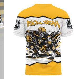 Pittsburgh Penguins Puck Yeah Skeleton Gold 90s Hockey Fan Shirt Pittsburgh Penguins Puck Yeah Skeleton Gold 90s Hockey Fan Shirt