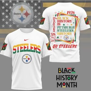 Pittsburgh Slers Black History Month 1926 Anniversary NFL Fan T Shirt