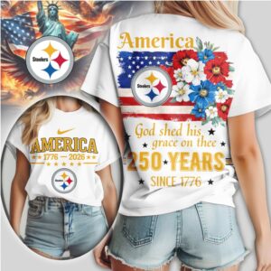 Pittsburgh Steelers America 250 Years Since 1776 Patriotic Independence Day Shirt