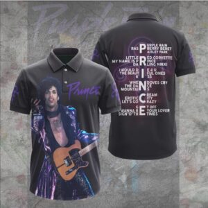 Prince Artist Tribute Graphic Tee Vintage 80s Purple Rain Music Fan Apparel Hoodie