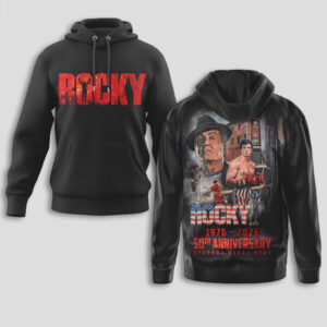 Rocky Balboa 50th Anniversary 1976 2026 Legends Never Stop Vintage Graphic Movie T Shirt